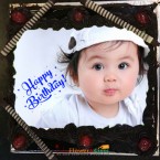 send 1 kg chocolate eggless truffle photo cake delivery